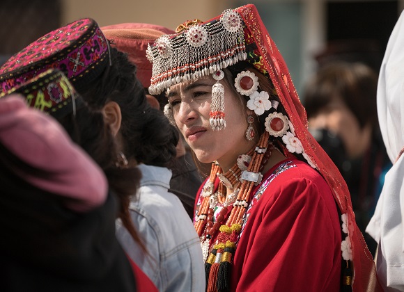 A beautiful Xinjiang girl