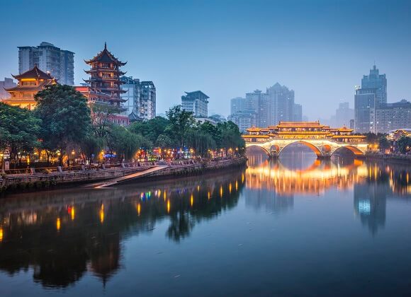 Sichuan Chengdu Bridge