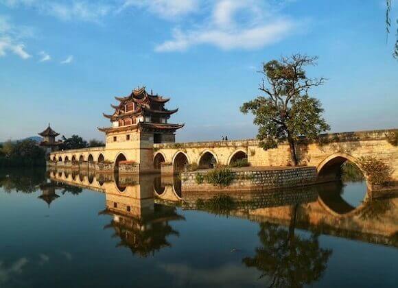 Jianshui Double Dragon Bridge